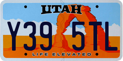 UT license plate Y395TL