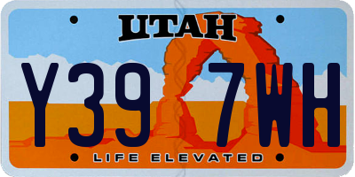 UT license plate Y397WH
