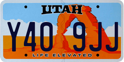 UT license plate Y409JJ