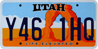 UT license plate Y461HQ