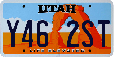 UT license plate Y462ST