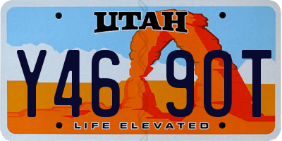 UT license plate Y469OT