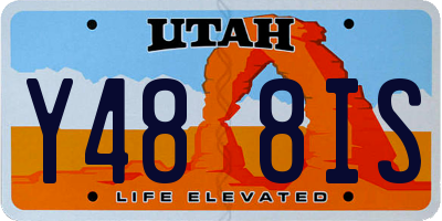 UT license plate Y488IS
