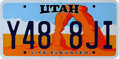 UT license plate Y488JI