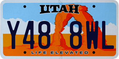 UT license plate Y488WL
