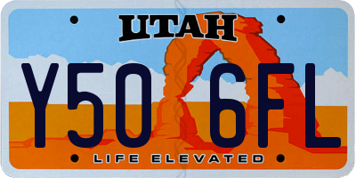 UT license plate Y506FL