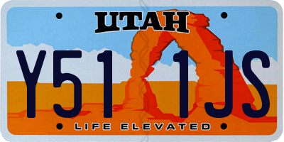 UT license plate Y511JS