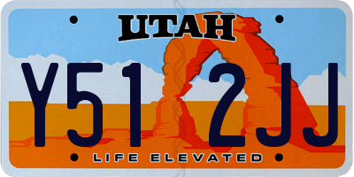 UT license plate Y512JJ