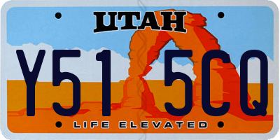 UT license plate Y515CQ