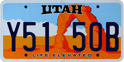 UT license plate Y515OB