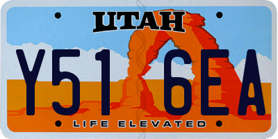 UT license plate Y516EA