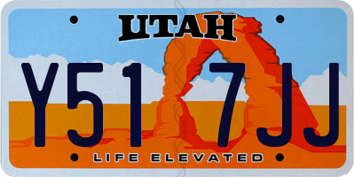 UT license plate Y517JJ