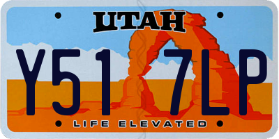 UT license plate Y517LP