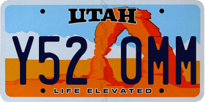 UT license plate Y520MM