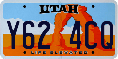 UT license plate Y624CQ