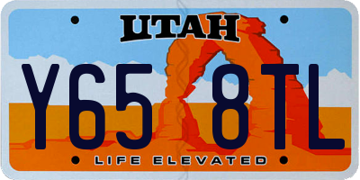 UT license plate Y658TL