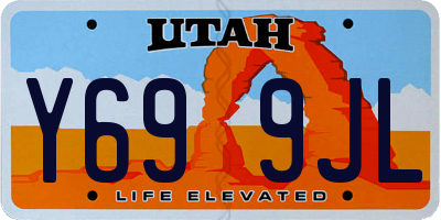 UT license plate Y699JL