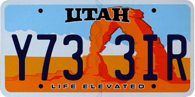 UT license plate Y733IR
