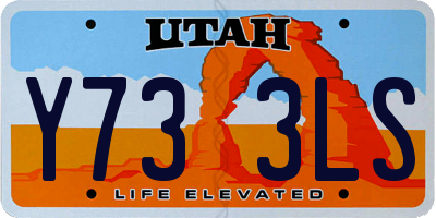 UT license plate Y733LS