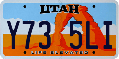 UT license plate Y735LI