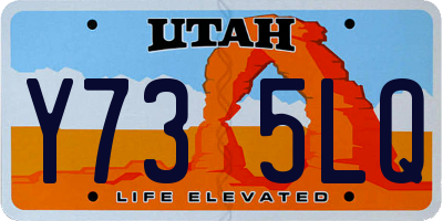 UT license plate Y735LQ