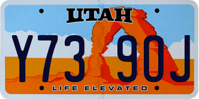 UT license plate Y739OJ