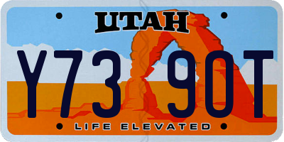 UT license plate Y739OT