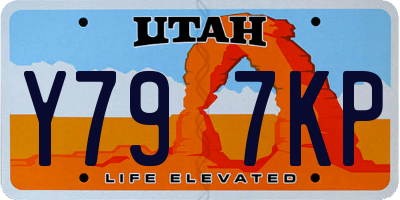 UT license plate Y797KP