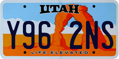 UT license plate Y962NS