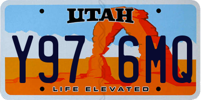 UT license plate Y976MQ