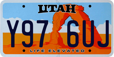 UT license plate Y976UJ