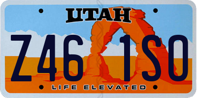 UT license plate Z461SO