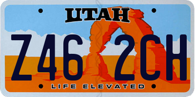 UT license plate Z462CH