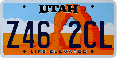 UT license plate Z462CL