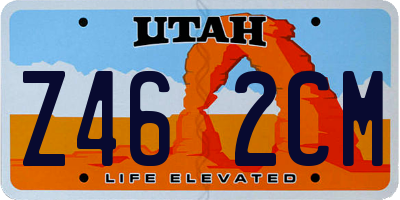 UT license plate Z462CM