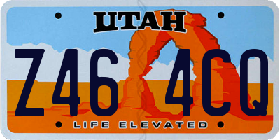 UT license plate Z464CQ