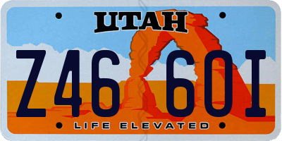 UT license plate Z466OI