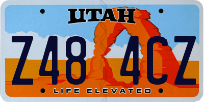 UT license plate Z484CZ