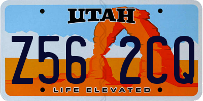 UT license plate Z562CQ