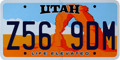 UT license plate Z569DM