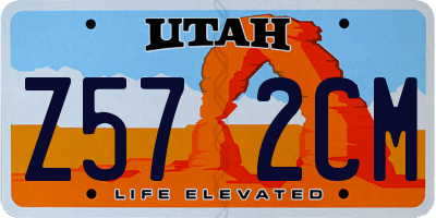 UT license plate Z572CM