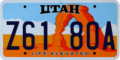 UT license plate Z618OA
