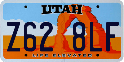 UT license plate Z628LF