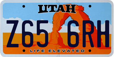 UT license plate Z656RH