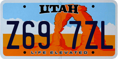 UT license plate Z697ZL