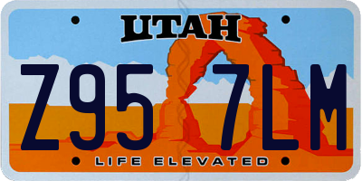 UT license plate Z957LM