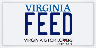 VA license plate FEED