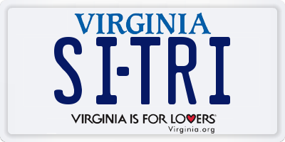 VA license plate SITRI
