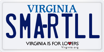 VA license plate SMARTLL