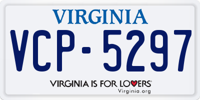 VA license plate VCP5297